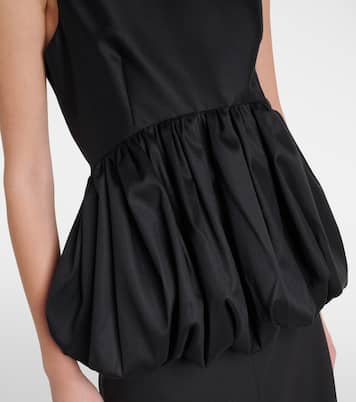 Peplum wool and silk top | Róhe