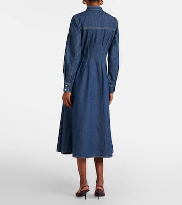 Arcadia denim shirt dress | Veronica Beard