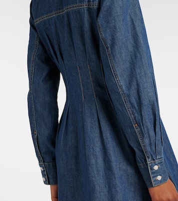 Arcadia denim shirt dress | Veronica Beard