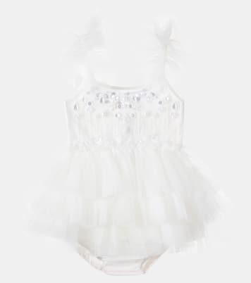 Baby Set Whispers Of The Deep aus Kleid und Höschen | Tutu Du Monde