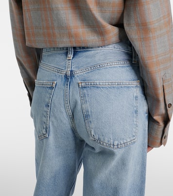 Mid-rise wide-leg jeans | Agolde