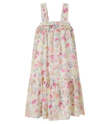 Floral cotton dress | Chloé Kids