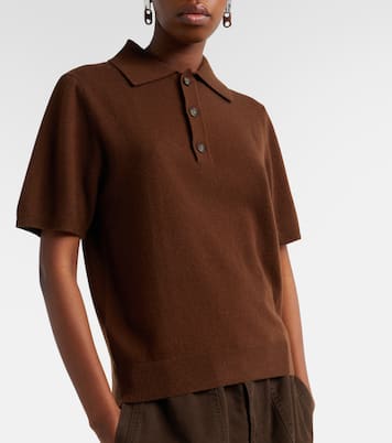 Wool and cashmere polo shirt | Entire Studios