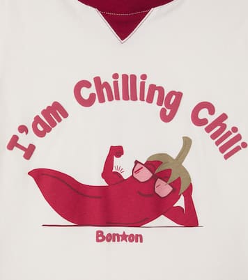 Lodestie printed cotton jersey T-shirt | Bonton