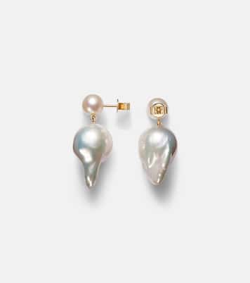 Boucles d'oreilles Venus Blac en or 14 ct et perles | Sophie Bille Brahe