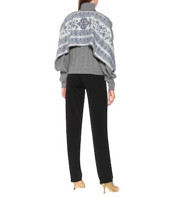 Intarsia linen-blend sweater | Y/Project