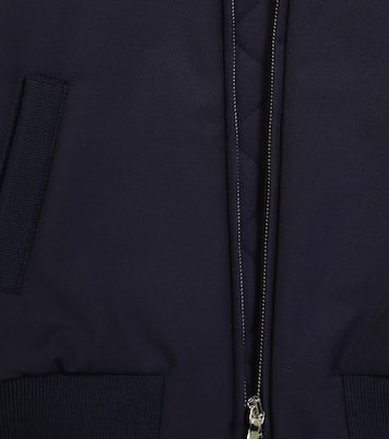 Gabe padded stretch-wool vest | Loro Piana Kids