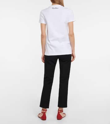 T-Shirt Oliato aus Baumwolle | Max Mara