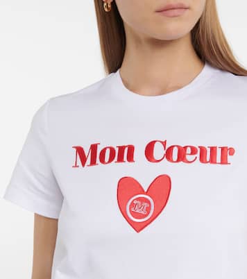 T-Shirt Oliato aus Baumwolle | Max Mara