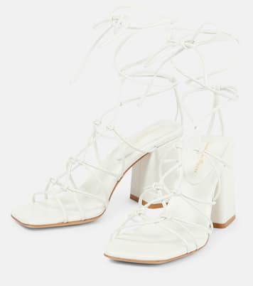 Minas leather sandals | Gianvito Rossi