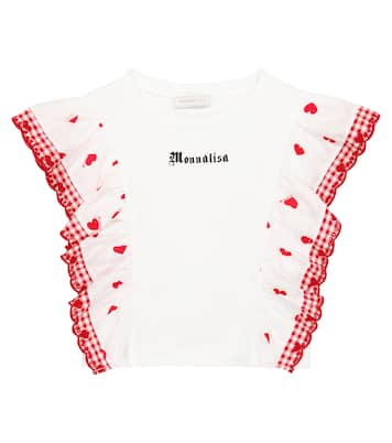 Printed cotton top | Monnalisa