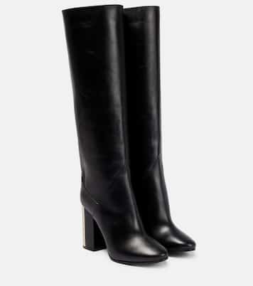 Botas altas Rydea 100 de piel | Jimmy Choo