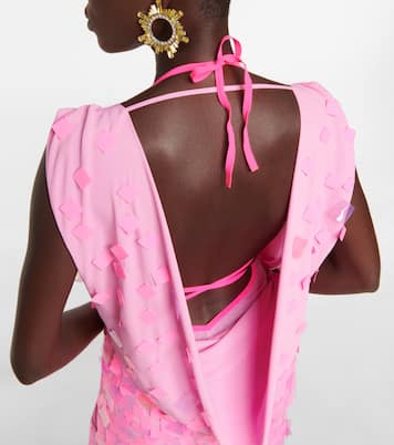 Vestido corto con adornos | The Attico
