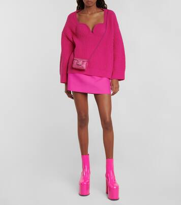 Club platform leather ankle boots | Valentino Garavani