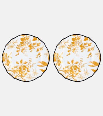 Herbarium set of 2 dessert plates | Gucci