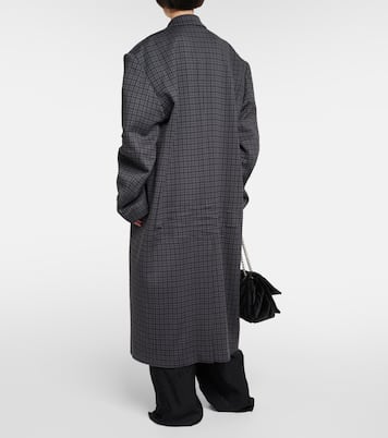Oversized single-breasted coat | Balenciaga