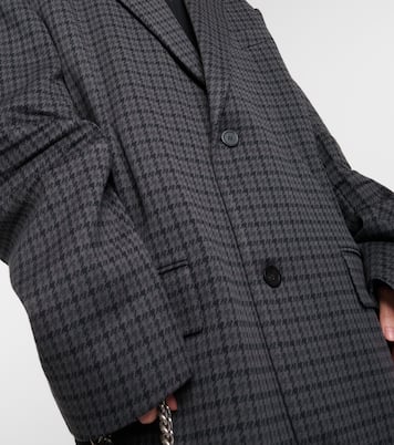 Oversized single-breasted coat | Balenciaga