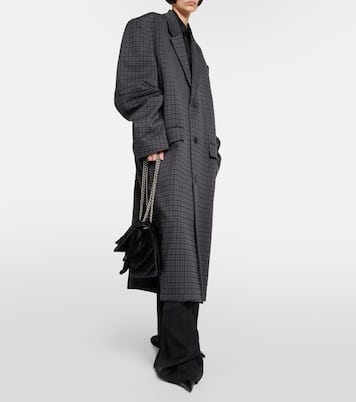 Oversized single-breasted coat | Balenciaga