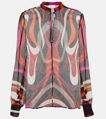 Marmo silk chiffon blouse | Pucci