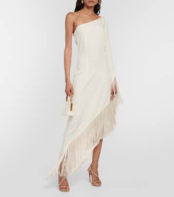 Vestido midi asimétrico Aventador | Taller Marmo