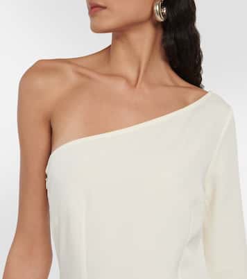Vestido midi asimétrico Aventador | Taller Marmo