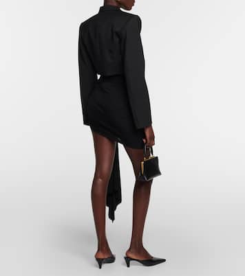 Minifalda drapeada Arched Palm | Christopher Esber