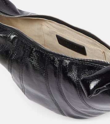 Croissant Small coated canvas shoulder bag | Lemaire