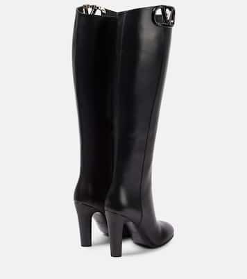 Botas altas VLogo Signature de piel | Valentino Garavani