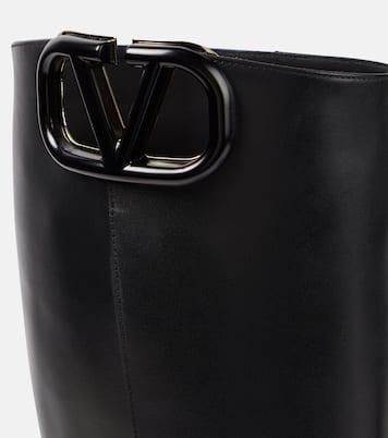 Botas altas VLogo Signature de piel | Valentino Garavani