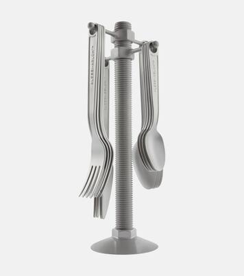 Conversational Objects 16-piece flatware set by Virgil Abloh | Alessi