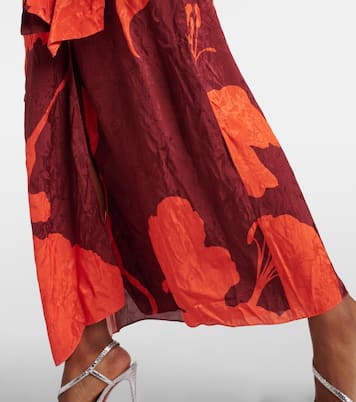 Floral jacquard maxi dress | Johanna Ortiz