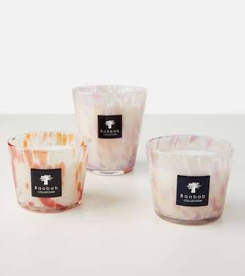 Pearls White Medium scented candle | Baobab Collection