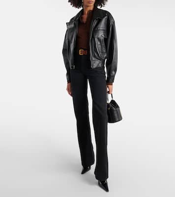 Bomber in pelle | Saint Laurent