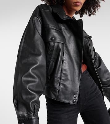 Bomber in pelle | Saint Laurent
