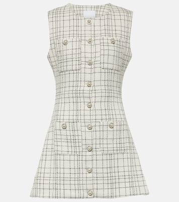 Grace checked knitted minidress | Same
