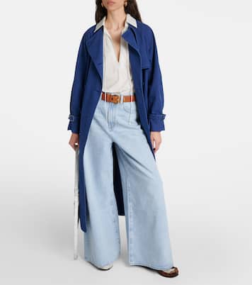 Jeans a gamba larga Nolan e vita media | Agolde