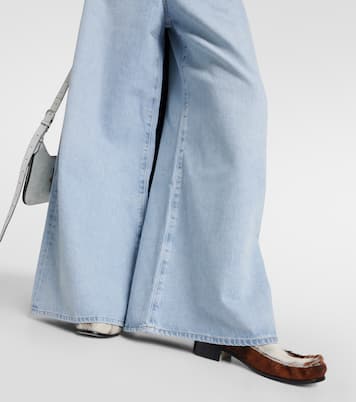 Jeans a gamba larga Nolan e vita media | Agolde