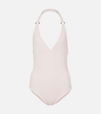 Bañador Ring Marine con cuello halter | Loro Piana