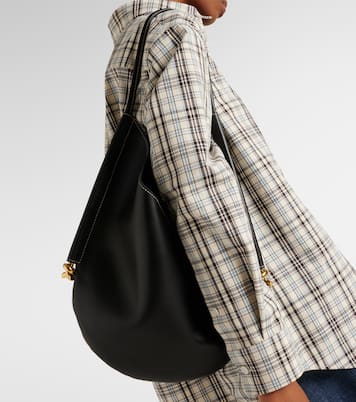Solstice Medium leather shoulder bag | Bottega Veneta