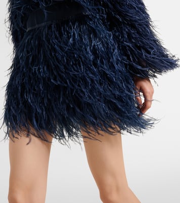 Minirock Feathery Volume aus Georgette | Dorothee Schumacher