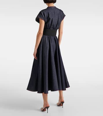 Abito midi di jeans | Alaïa