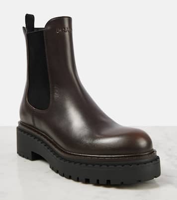 Stivaletti Chelsea in pelle | Prada