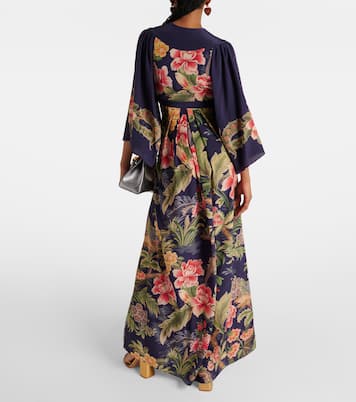 Maxikleid aus Crêpe de Chine aus Seide | Etro