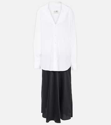 Midikleid aus Baumwolle | MM6 Maison Margiela