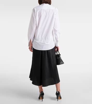Midikleid aus Baumwolle | MM6 Maison Margiela