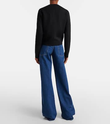Wool jacquard cardigan | Gucci