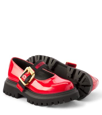 Patent leather Mary Jane flats | Moschino Kids