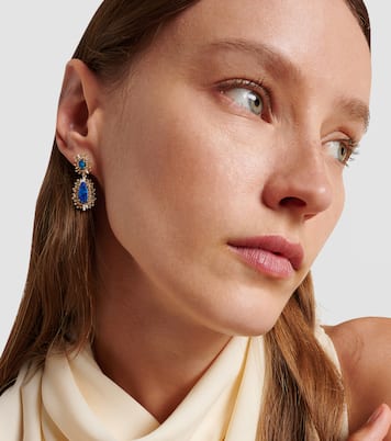 Boucles d'oreilles en or 18 ct, opales et diamants | Suzanne Kalan