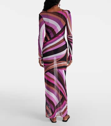 Abito lungo Iride in tulle | Pucci
