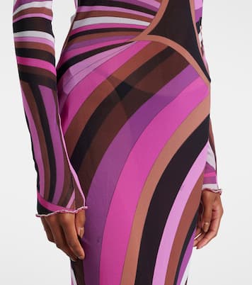 Abito lungo Iride in tulle | Pucci